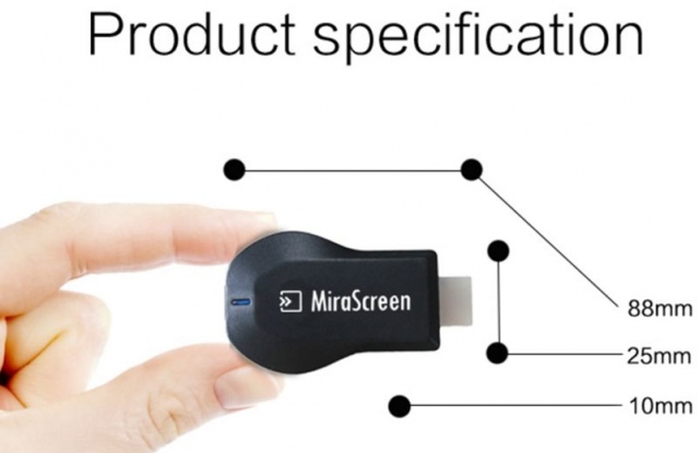 HDMI không dây MiraScreen (Chuyển màn hình điện thoại lên Tivi) 8