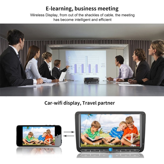 HDMI không dây MiraScreen (Chuyển màn hình điện thoại lên Tivi) 12