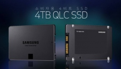Samsung bắt đầu sản xuất ổ cứng SSD QLC