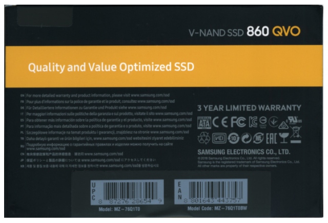 Đánh giá SSD Samsung 860 QVO (1TB / 2TB) 2