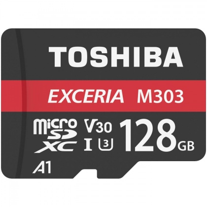 Thẻ nhớ 128GB MicroSDXC Toshiba Exceria M303 98/65 MBs