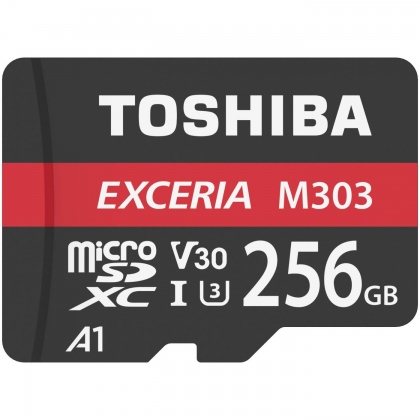 Thẻ nhớ 256GB MicroSDXC Toshiba Exceria M303 98/65 MBs