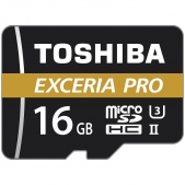 Thẻ nhớ 16GB MicroSDHC Toshiba Exceria Pro M501 270/150 MBs