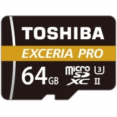 Thẻ nhớ 64GB MicroSDXC Toshiba Exceria Pro M501 270/150 MBs