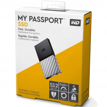 Ổ cứng di động SSD Portable 512GB Western Digital My Passport Basic