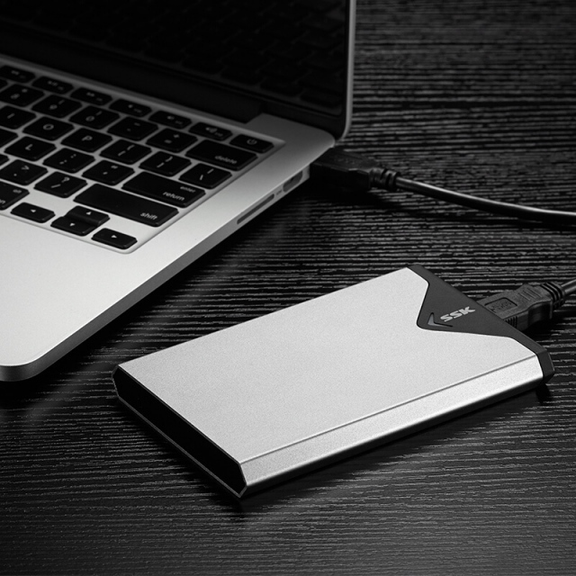 Box SSK USB 3.1 Type C- Biến HDD và SSD 2.5 Inch thành ổ cứng di động 5