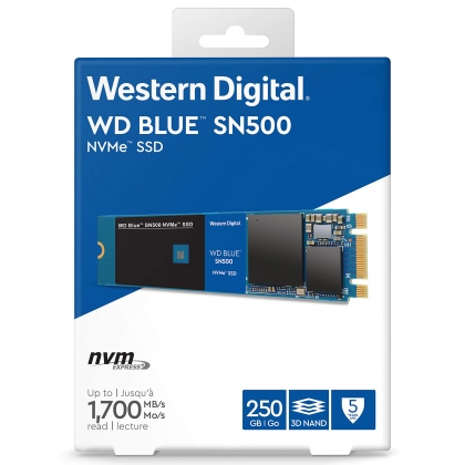 Ổ cứng SSD M2-PCIe 250GB WD Blue SN500 NVMe 2280