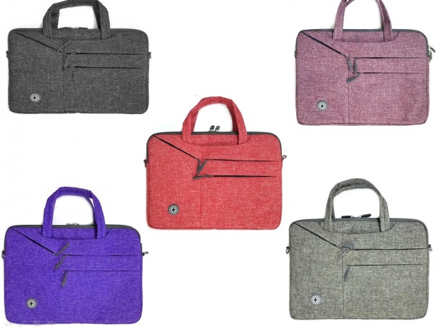 Túi chống sốc Fopati 14 inch (có dây đeo và nhiều túi phụ dành cho laptop ) 11