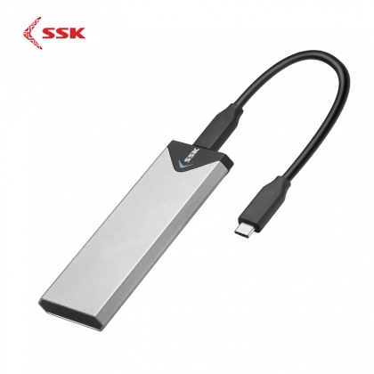 Box chuyển M.2 PCie sang USB 3.1 SSK SHE-C325 - Biến SSD M.2 NVMe thành ổ cứng di động