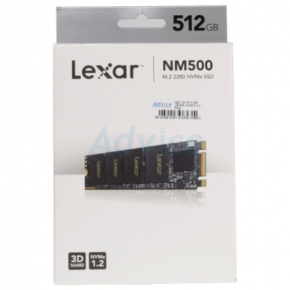 Ổ cứng SSD M2-PCIe 512GB Lexar NM500 NVMe 2280