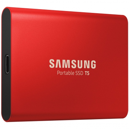 Ổ cứng di động SSD Portable 500GB Samsung T5 (Màu đỏ)