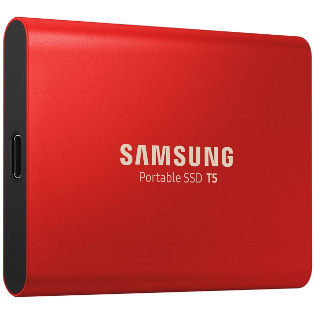 Ổ cứng di động SSD Portable 1TB Samsung T5 (Màu đỏ)