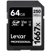 Thẻ nhớ SD 64GB Lexar Professional 1667x UHS-II