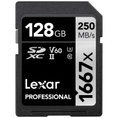 Thẻ nhớ SD 128GB Lexar Professional 1667x UHS-II