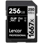 Thẻ nhớ SD 256GB Lexar Professional 1667x UHS-II