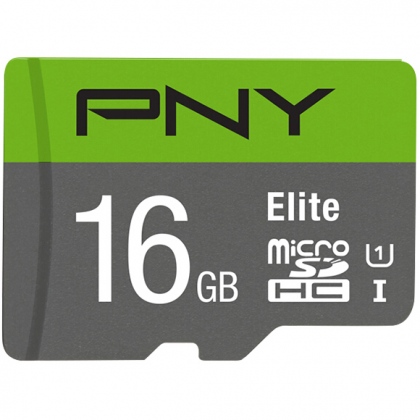 Thẻ nhớ 16GB MicroSDHC PNY Elite 100/20 MBs