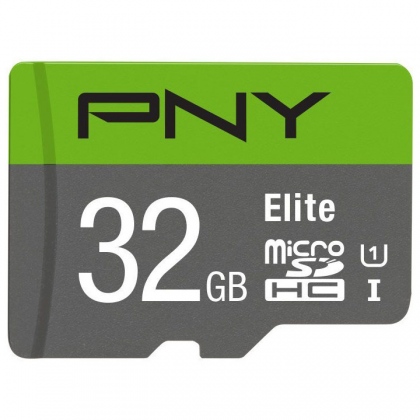Thẻ nhớ 32GB MicroSDHC PNY Elite 100/20 MBs