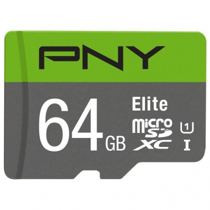 Thẻ nhớ 64GB MicroSDXC PNY Elite 100/20 MBs