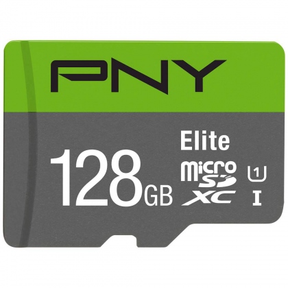 Thẻ nhớ 128GB MicroSDXC PNY Elite 100/20 MBs