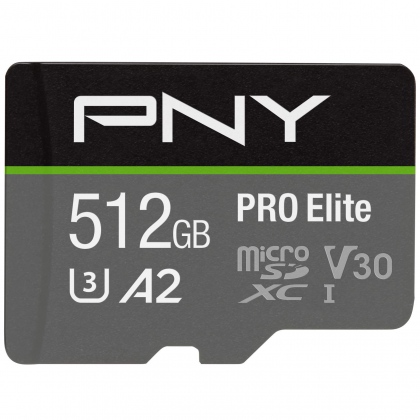 Thẻ nhớ 512GB MicroSDXC PNY PRO Elite 100/90 MBs