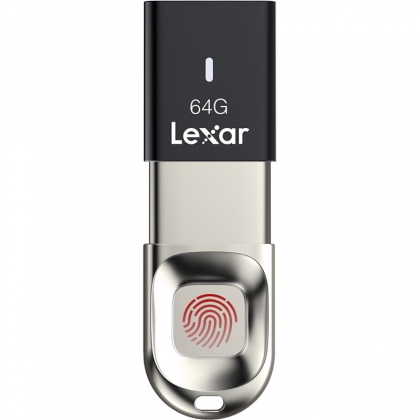 USB 64GB Lexar JumpDrive Fingerprint F35 (Bảo mật bằng vân tay)