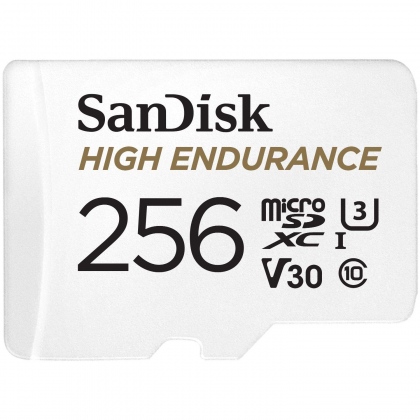 Thẻ nhớ 256GB MicroSDXC SanDisk High Endurance (Siêu bền cho camera)