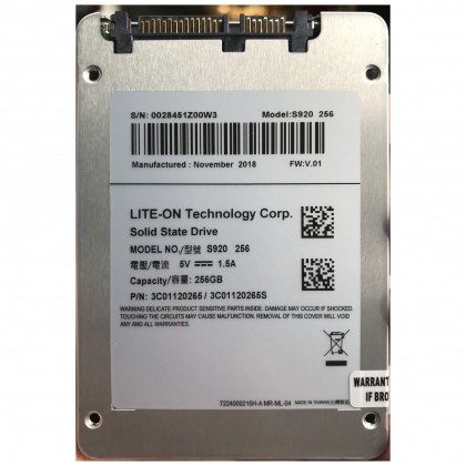 Ổ cứng SSD 256GB Liteon S920 2.5-Inch SATA III