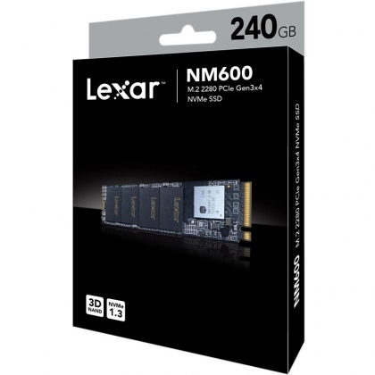 Ổ cứng SSD M2-PCIe 240GB Lexar NM600 NVMe 2280