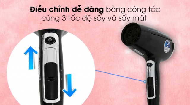 Máy sấy tóc Bluestone HDB-1846 2100W 10