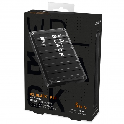 Ổ cứng di động HDD Portable 5TB WD Black P10 (WDBA3A0050BBK-WESN)