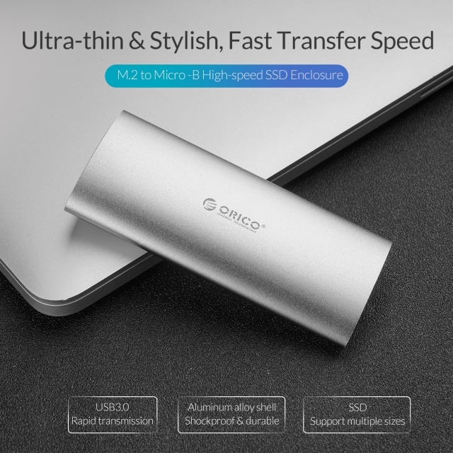 Box chuyển M2 Sata sang USB 3.0 ORICO M2D-U3 - Biến SSD M.2 thành ổ cứng di động 9