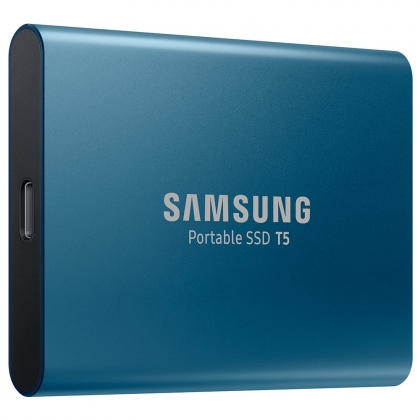 Ổ cứng di động SSD Portable 500GB Samsung T5 (Màu xanh)