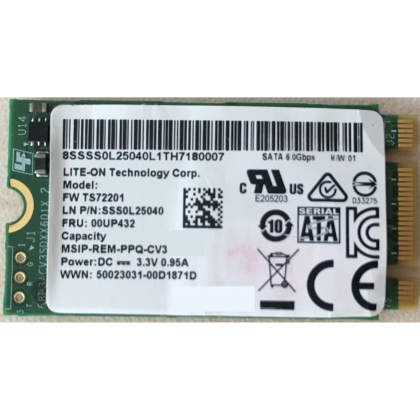 Ổ cứng SSD M2-SATA 256GB Liteon CV3 2242