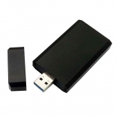 Box chuyển mSata sang USB BASIC Nhôm (Đầu USB Liền khối)