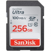Thẻ nhớ SD 256GB SanDisk Ultra 667x 100/15 MBs (Phiên bản mới nhất)