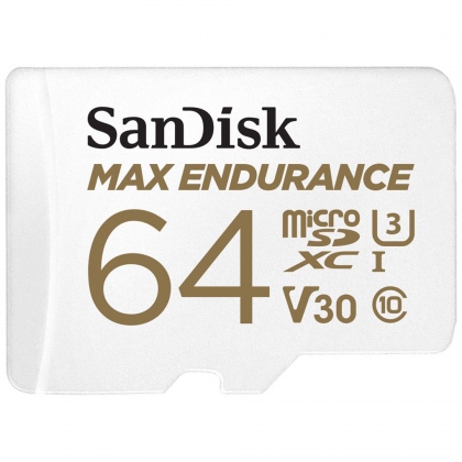 Thẻ nhớ MicroSD 64GB SanDisk Max Endurance (Siêu bền cho camera giám sát)
