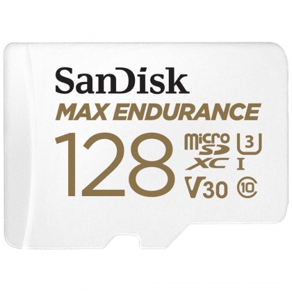 Thẻ nhớ MicroSD 128GB SanDisk Max Endurance (Siêu bền cho camera giám sát)