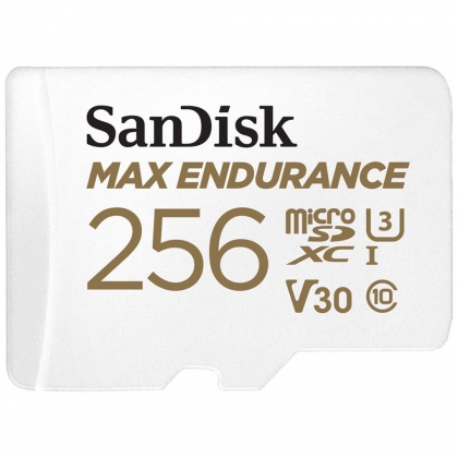Thẻ nhớ MicroSD 256GB SanDisk Max Endurance (Siêu bền cho camera giám sát)