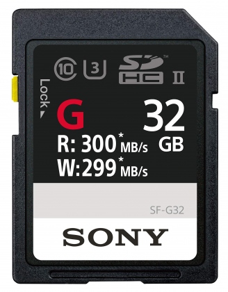 Thẻ nhớ SD 32GB SONY G Series UHS-II 300/299 MBs