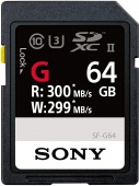 Thẻ nhớ SD 64GB SONY G Series UHS-II 300/299 MBs