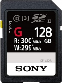 Thẻ nhớ SD 128GB SONY G Series UHS-II 300/299 MBs