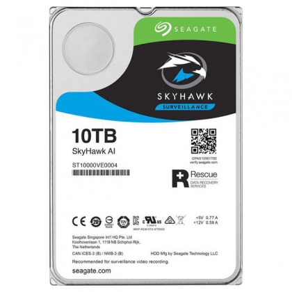 Ổ cứng HDD Desktop 10TB Seagate Skyhawk AI