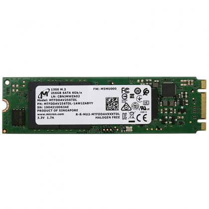 Ổ cứng SSD M2-SATA 256GB Micron 1300