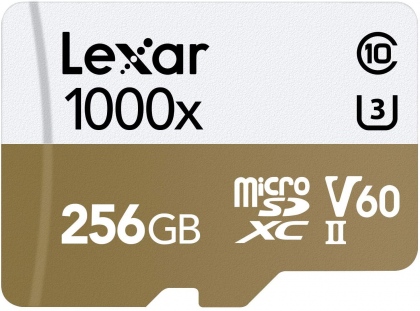 Thẻ nhớ MicroSD 256GB Lexar 1000x UHS-II 150/90 MBs