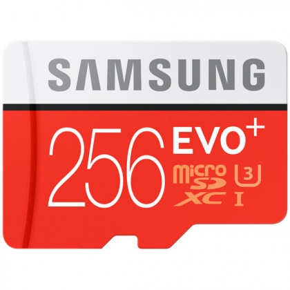Thẻ nhớ MicroSD 256GB Samsung EVO Plus MB-MC256HA 100 MB/s (Bản Trắng-Đỏ)