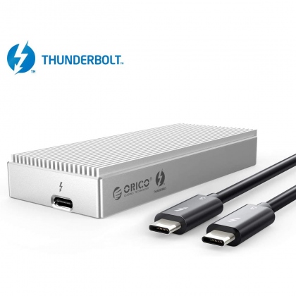 Box chuyển M.2 NVME sang Thunderbolt 3 ORICO SCM2T3-G40 - Biến M2 PCIe thành ổ di động