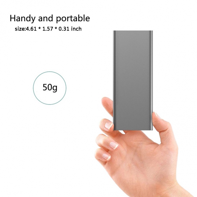 Box chuyển M.2 PCie sang USB 3.1 BASIC HD6100 - Biến SSD M.2 NVMe thành ổ cứng di động 9