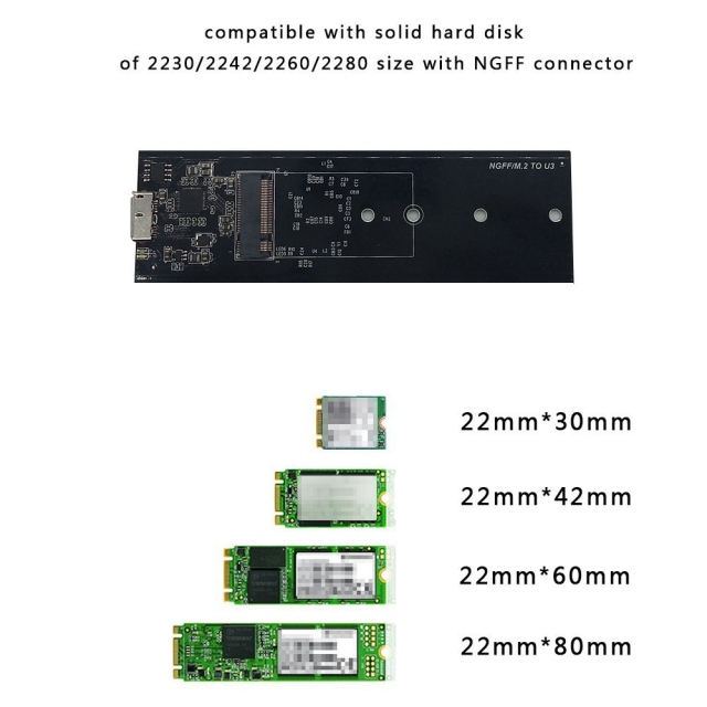 Box chuyển M.2 SATA sang USB 3.0 BASIC HD6018 - Biến SSD M.2 SATA thành ổ cứng di động 4