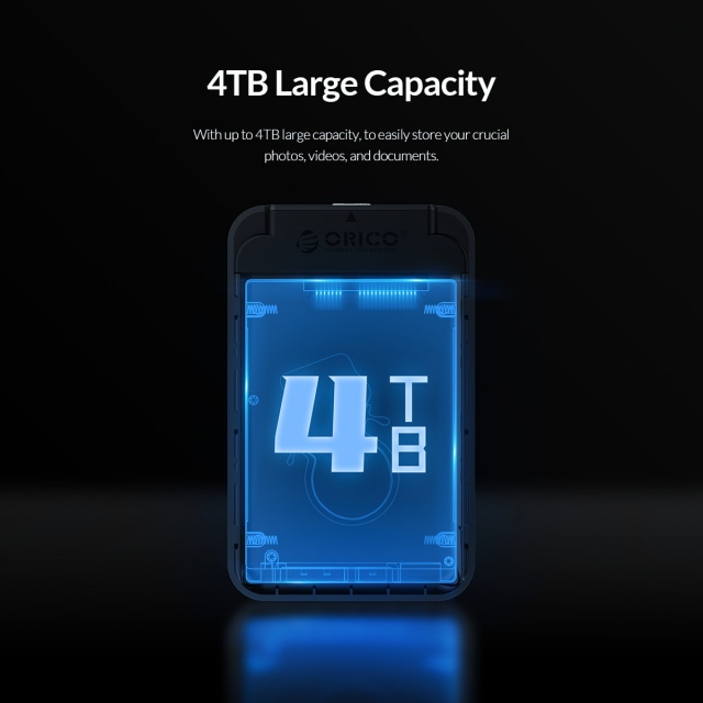 Box Orico 2520U3 USB 3.0 - Biến HDD/SSD 2.5-Inch thành ổ cứng di động 11