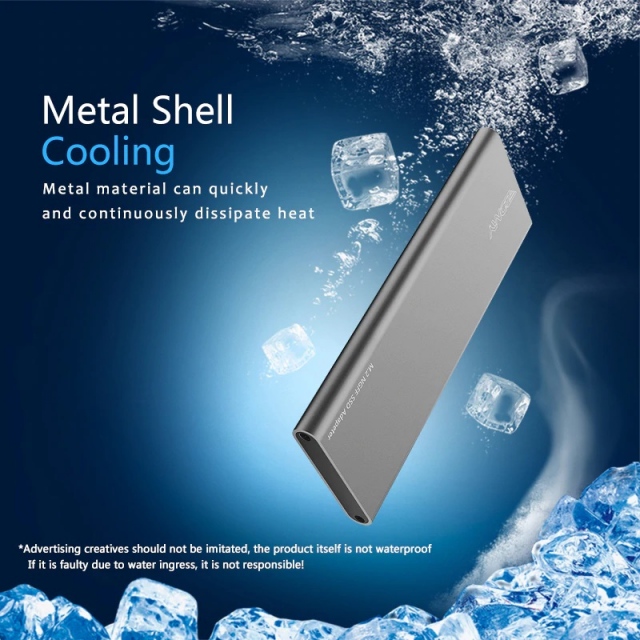 Box chuyển M.2 PCie sang USB 3.1 BASIC HD6100 - Biến SSD M.2 NVMe thành ổ cứng di động 15